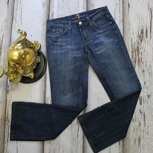 7 for all Mankind Women 26 Jeans Denim Bootcut